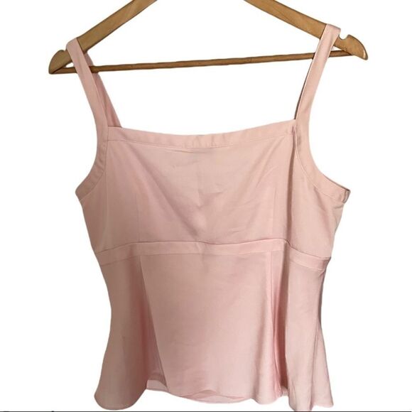 Ann Taylor Loft Petites Light Pink Cami Top, 14P - Picture 3 of 4